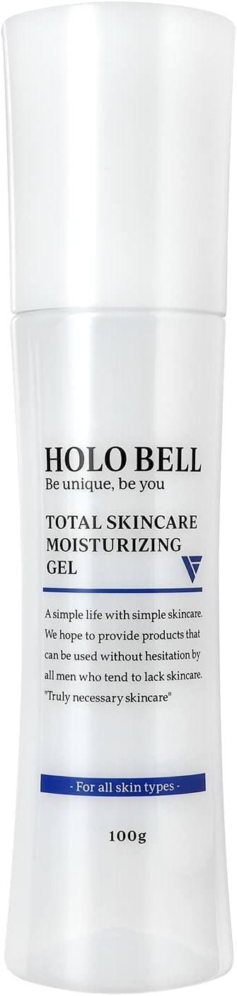Holo Bell All-in-One Gel, Men's Lotion, Lotion, Beauty Serum, Skin Care, Sensitive Skin, 3.5 oz (100 g)