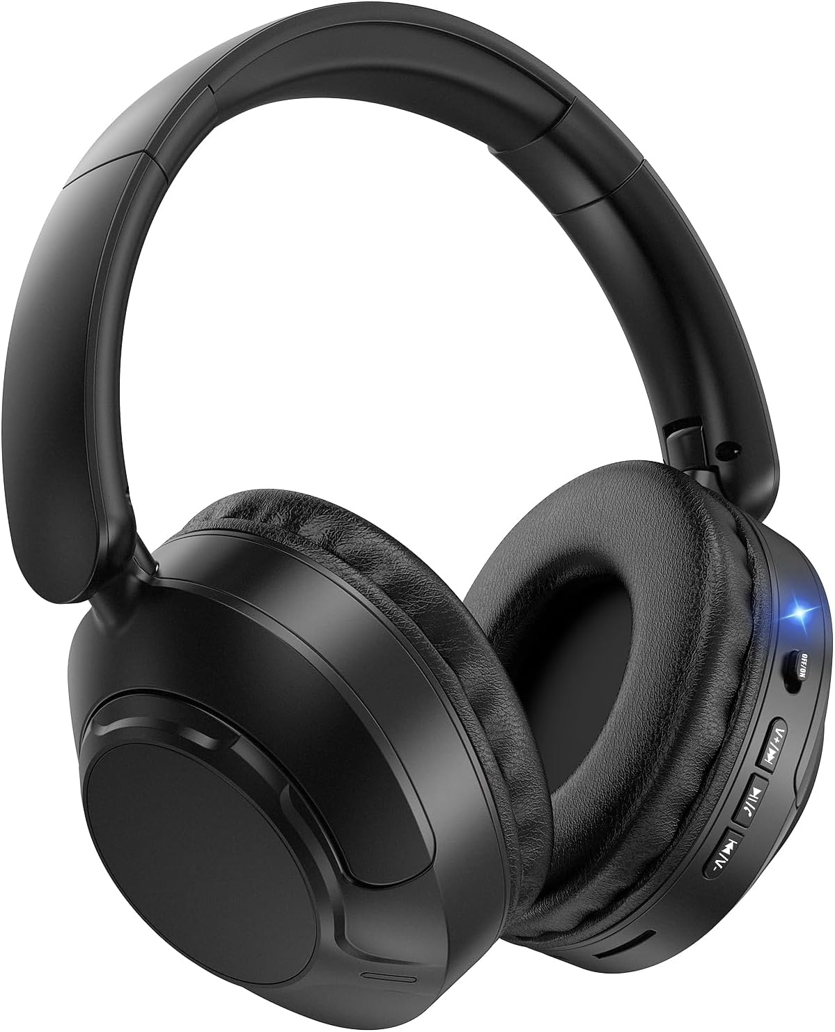 (Amazon.co.jp Exclusive) Bluetooth 5.4 Wireless Headphones, Active Noise Canceling (ANC), Up to 50 Hours Playback, Supports TF Card, Wired & Wireless, 1.6 inch (40 mm) Driver, Hi-Fi Sound Quality