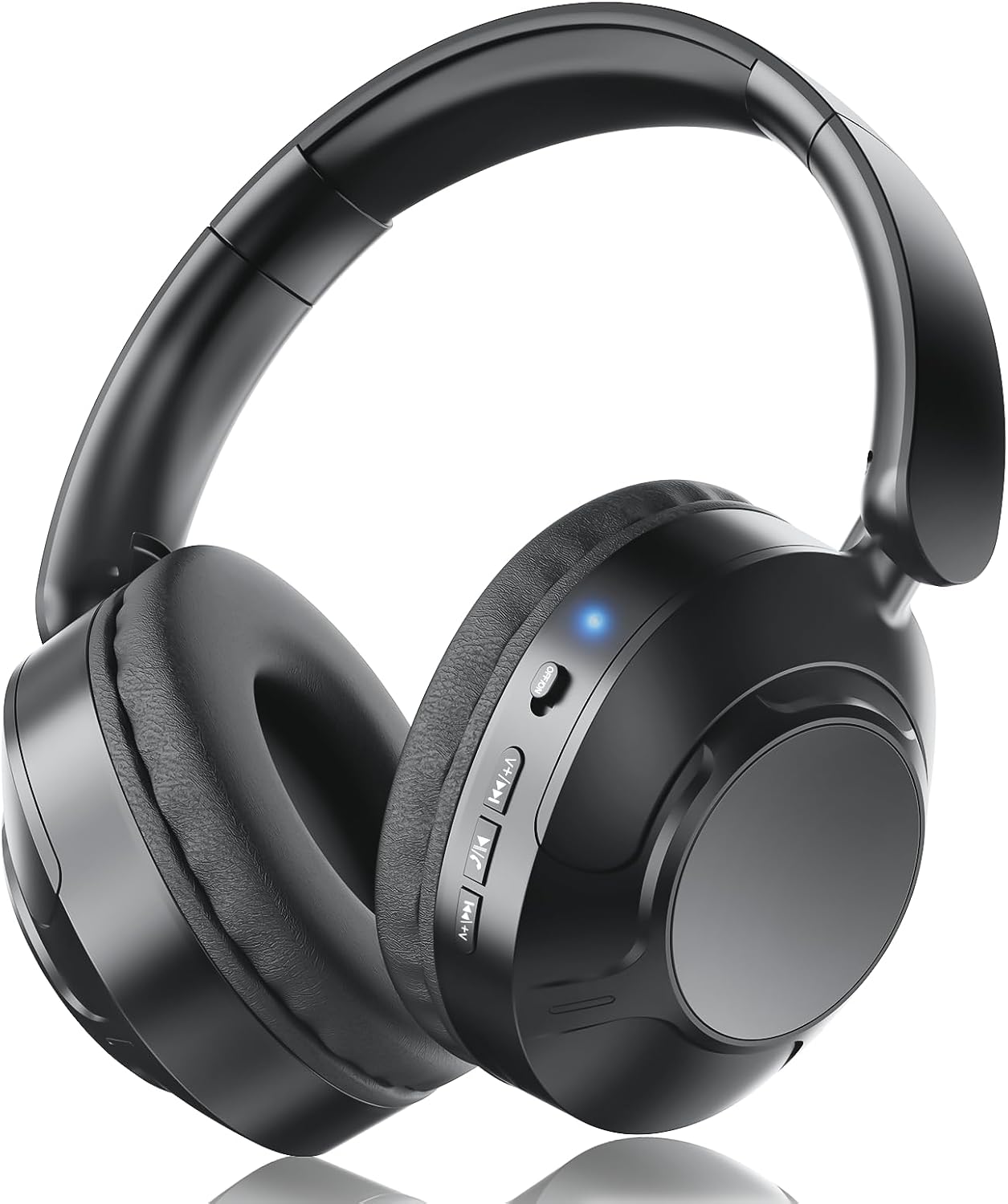 Bluetooth 5.3 & HIFI High Sound Quality Headphones, Wired Wireless, Dual Use, Sealed Type, Lightweight, Up to 38 Hours of Continuous Playback, Sound Leak-Proof, Foldable, Volume Adjustable, CVC 8.0